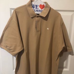Burberry Tan Polo